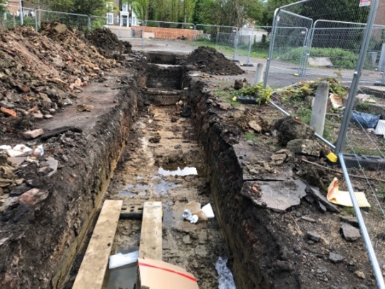 Hornsey Town Hall - Archaeological Dig